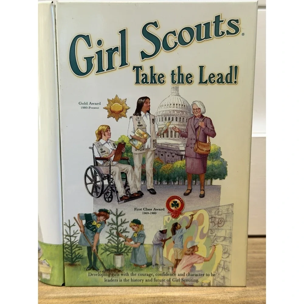 Girl Scouts tins take